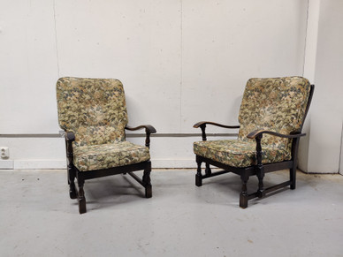 Retro nojatuolit 2kpl