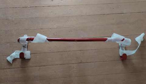 SECOND HAND loimiteline punainen