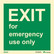 Exit vain hätätapauksia varten, 050235