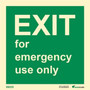 Exit vain hätätapauksia varten, 050235