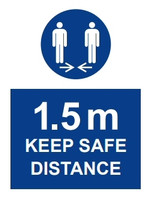 COVID-19 Keep safe distance