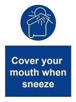 COVID-19 Cover your mouth when sneeze