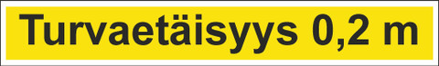 0560-02 Safety distance 0,2 m