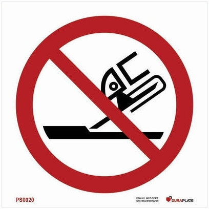 Do not use for face grinding