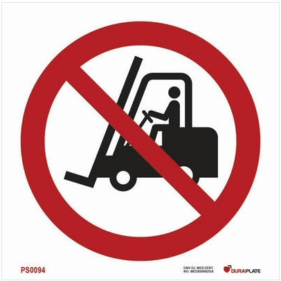 No forklift