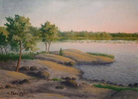 Haaveniemi in the evening, HNI44