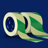 Vihreä vinoteippi, AS-44 GREEN DIAGONAL - turvallisten alueiden merkitsemiseksi