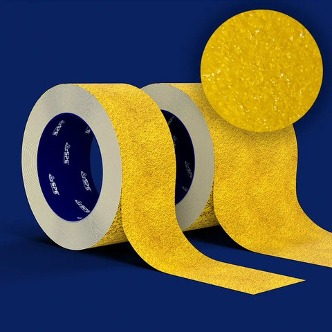 Keltainen kovapintainen liukuestoteippi, AS-50/YHARD