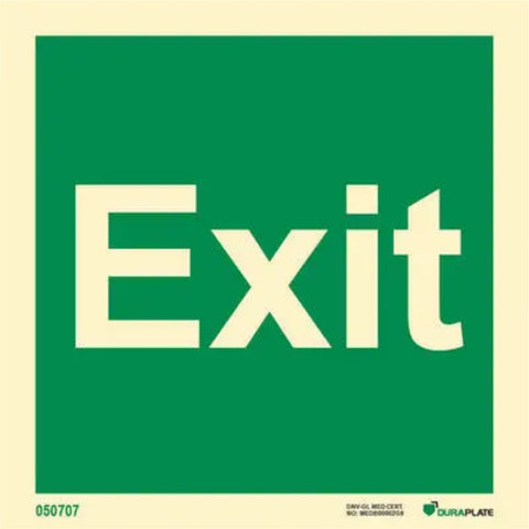Exit sign, 050707