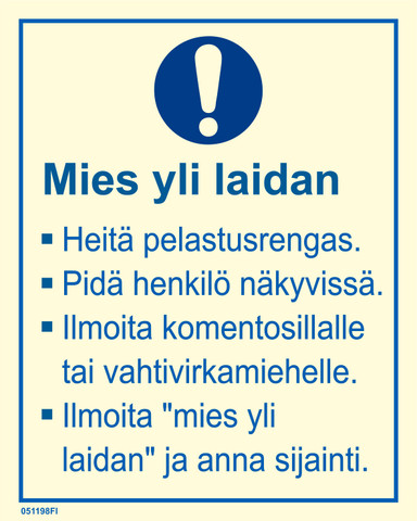 Mies yli laidan, 051198FI