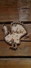 Saunan lämpömittari Korpimetso