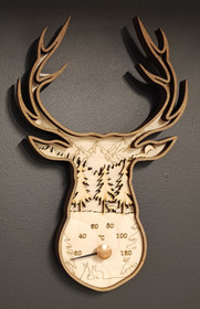 Saunan lämpömittari Valkohäntäkauris