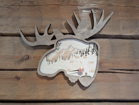 Saunan lämpömittari Hirvi