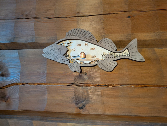 Saunan lämpömittari Ahven