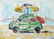 Beach Day, A4 Pastelliliitu Printti - Milo Lyte Art