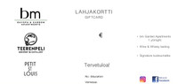 Staycation 4hlö lahjakortti bmGarden-Teerenpeli Tasting-Petit St Louis