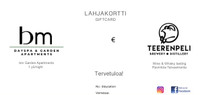 Staycation 4hlö Lahti lahjakortti bm Spa&Garden + Teerenpeli Tasting