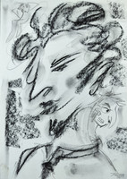 Portrait #2, A4 Pastelliliitu Printti - Milo Lyte Art