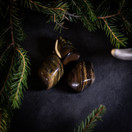 Tiikerinsilmä, rumpuhiottu