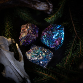 Kalkopyriitti, raakapala