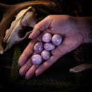 Kunziitti, rumpuhiottu