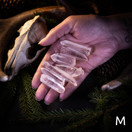 Lemurian siemenkristalli, eri kokoja