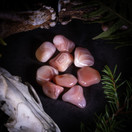 Aprikoosiakaatti, rumpuhiottu