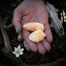 Oranssi kalsiitti, raakapala