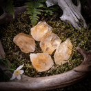 Sitriini, raakapala (lämpökäsitelty ametisti)