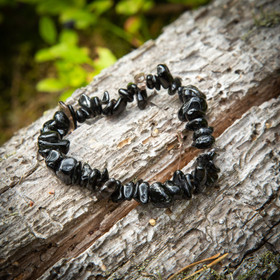 Rannekoru, musta obsidiaani-siru