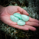 Prehniitti, rumpuhiottu