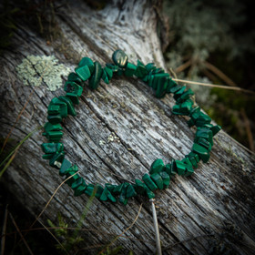 Rannekoru, malakiitti-siru