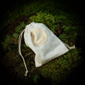 Flower of Life -puuvillapussi