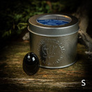 Yoni-muna, musta obsidiaani