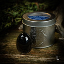 Yoni-muna, musta obsidiaani