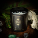 Eye of Providence, kynttilä lasissa