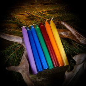 Rituaalikynttilä, 7 chakraa