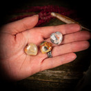 Crazy Lace akaatti -sydän, pieni