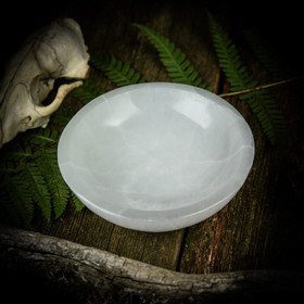 Seleniittikulho 10 cm, pyöreä