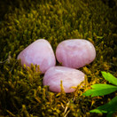 Ruusukvartsi, rumpuhiottu