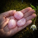 Ruusukvartsi, rumpuhiottu