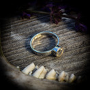 Topaasi-sormus, hopea