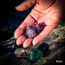 Sateenkaarifluoriitti-freeform