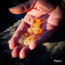 Sitriini, rumpuhiottu (lämpökäsitelty ametisti)