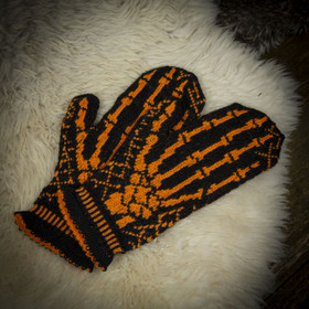 Luuranko-lapaset, koko L