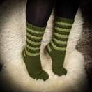 Raidalliset villasukat, koko 38 – 39