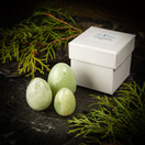 Yoni-muna, serpentiini (uusi jade)