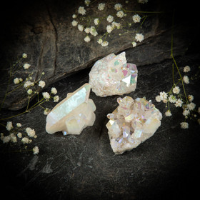 Enkeliaurakvartsi-klusteri