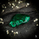 Malakiitti jumbo, hiottu