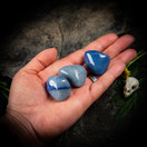 Sininen aventuriini, rumpuhiottu